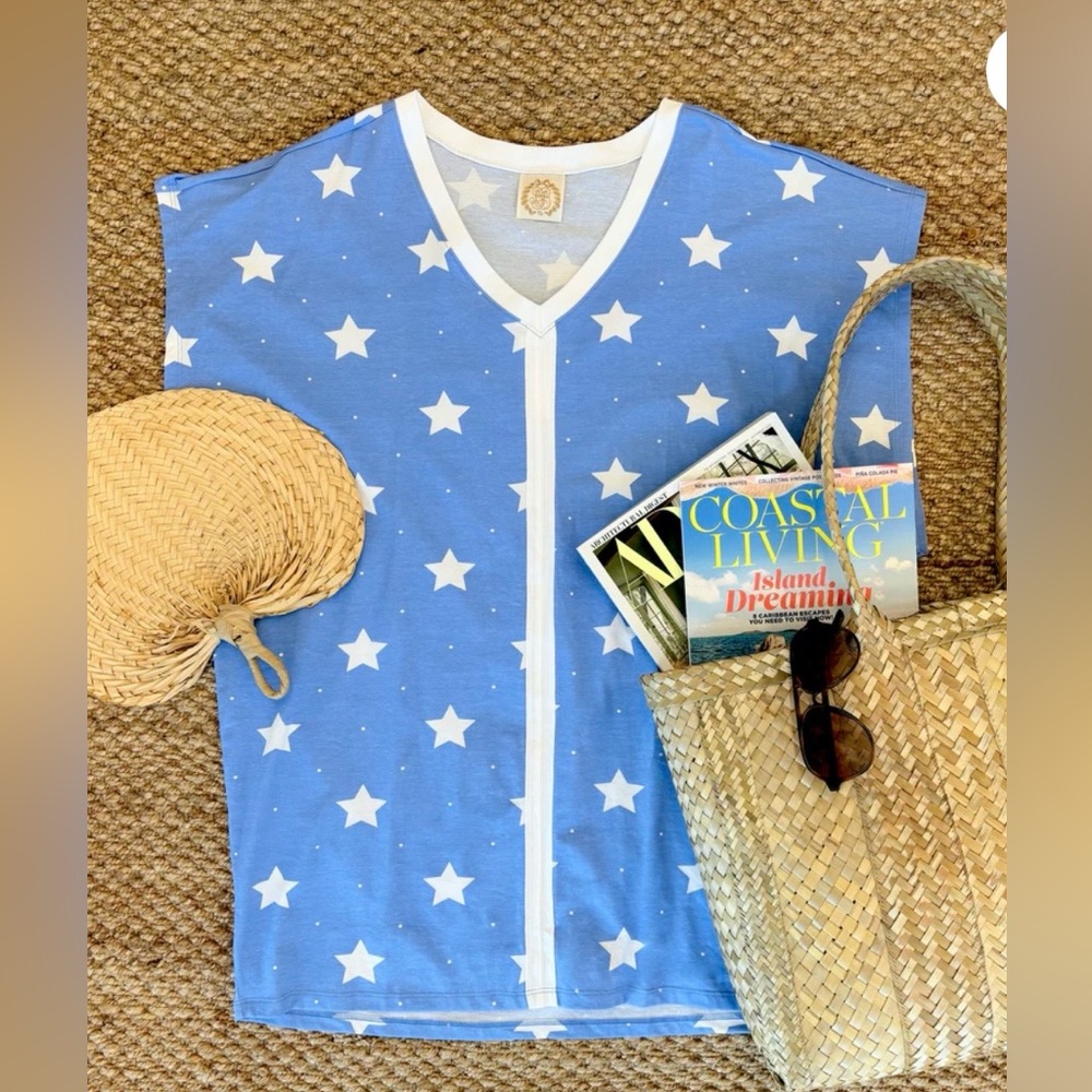 Beaufort Bonnet/ Beach Cover Up (Women) - North Sea Stars- size M